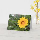 Carte Fête des Mères, Fleur Jaune (Fleur jaune)