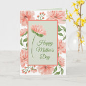Carte Fête des Mères Florale (Fleur jaune)