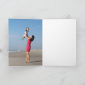 Carte Fête des Mères Florale (Photo facultative) (Intérieur)