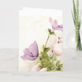 Carte Fête des mères florales (Dos)