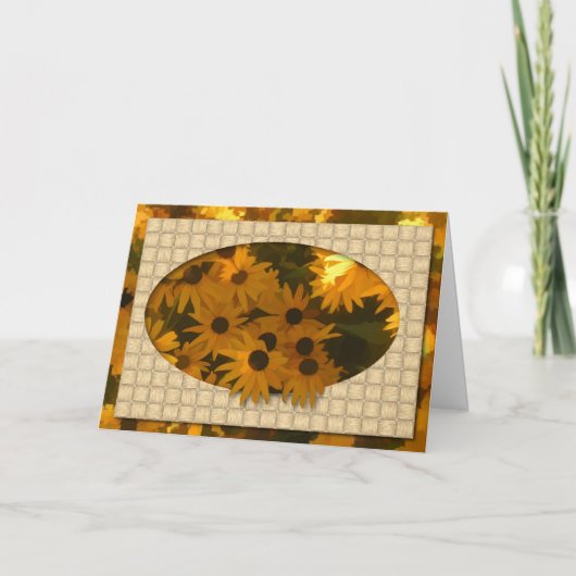 Carte Fête des mères florales (Devant)