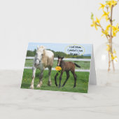 Carte Fête des Mères Horsy (Fleur jaune)