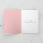 Carte Fête des mères lapin et lapin bébé (Intérieur)