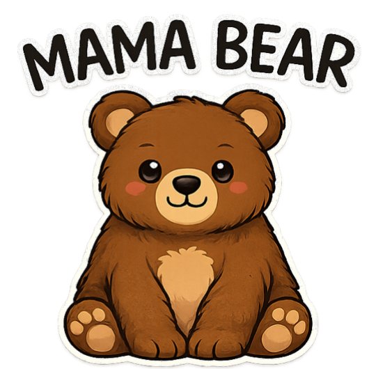 Carte Fête des Mères Mama Bear