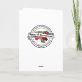 Carte Fête des Mères Marie Jésus Superposition de script (Dos)