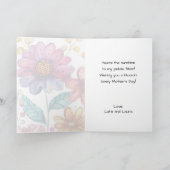 Carte Fête des Mères Meilleure Maman Jamais Fantaisiste  (Intérieur)