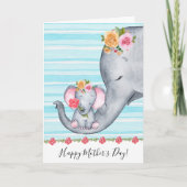 Carte Fête des Mères Mères et Bébés (Devant)