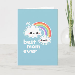 Carte Fête des Mères mignonnes