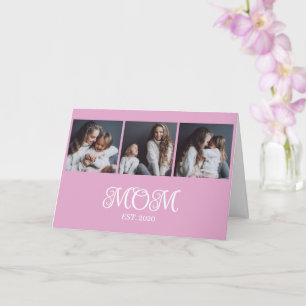 Carte Fête des mères moderne établie 3 Photo 