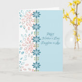 Carte Fête des Mères pour Fille en Fleurs de Loi (Fleur jaune)