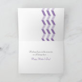 Carte Fête des Mères pour les Chevrons Ex-Femme avec cad (Intérieur)