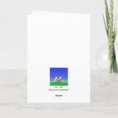 Carte Fête des mères pour maman Daisies et arrosage (Dos)