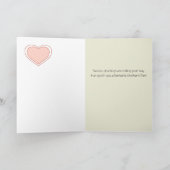 Carte Fête des mères pour pas Maman Vélo rétro avec fleu (Intérieur)