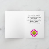 Carte Fête des mères pour Pickleball Maman, noire (Intérieur)