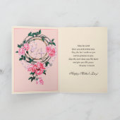 Carte Fête des mères religieuses St. Therese catholique (Intérieur)