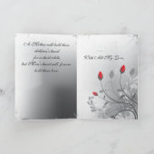 Carte Fête des mères Roses rouges (Intérieur)