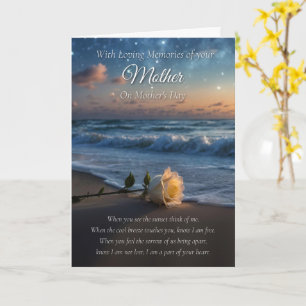 Carte Fête des Mères Sympathie en souvenir de Maman Mère