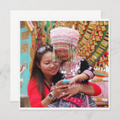 Carte Fête des Mères Thaïlande (Devant / Derrière)