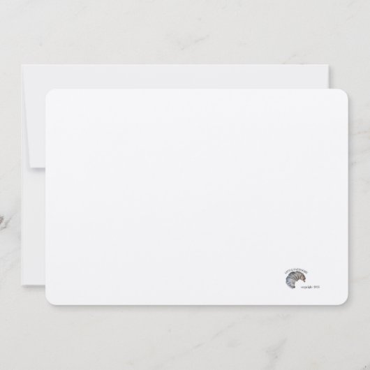 Carte Fête des Mères, Thème Paris (Dos)