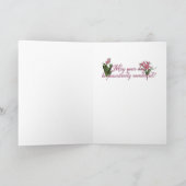 Carte Fête des mères - Tulipes roses - Westie (Intérieur)