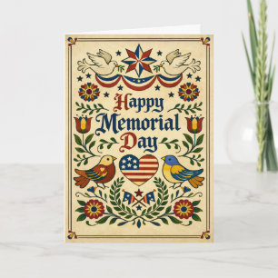 Carte Fête des morts Americana