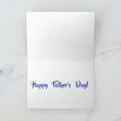 Carte Fête des pères (Intérieur)