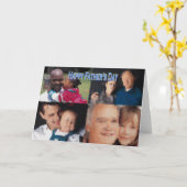 Carte fête des pères (Fleur jaune)