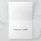 Carte Fête des Pères (Intérieur)