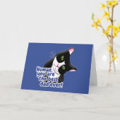 Carte Fête des pères (Fleur jaune)