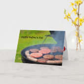 Carte fête des pères (Fleur jaune)