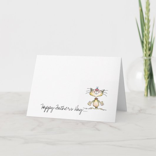 carte fête des pères (Devant)