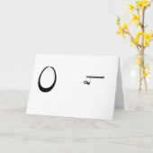 Carte Fête des pères (Fleur jaune)