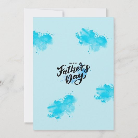 Carte fête des pères (Devant)