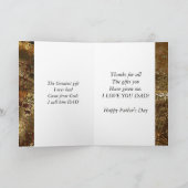 CARTE FÊTE DES PÈRES (Intérieur)