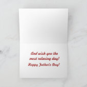 Carte Fête des pères (Intérieur)