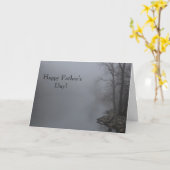 Carte fête des pères (Fleur jaune)