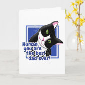 Carte Fête des pères (Fleur jaune)