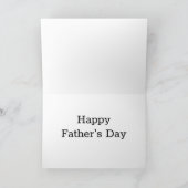 Carte Fête des pères (Intérieur)