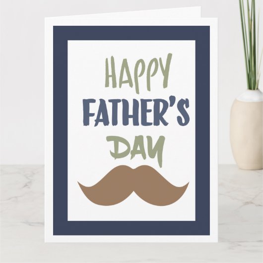 Carte fête des pères (Devant)