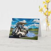 Carte fête des pères (Fleur jaune)