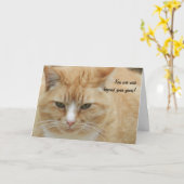 Carte Fête des pères (Fleur jaune)