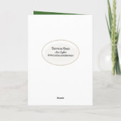 Carte Fête des pères à la main pour le chien (Dos)