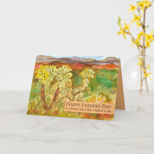 Carte Fête des pères à un ami qui est comme un père pour