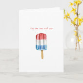 carte fête des pères amusante (Fleur jaune)