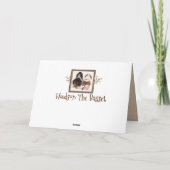 Carte "Fête des pères" amusante avec chicot à dos  (Dos)