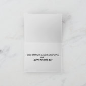 Carte Fête des pères avec baleine à bec (Intérieur)