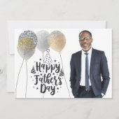 Carte Fête des Pères avec photo (Devant)