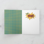 Carte Fête des pères bande dessinée Héros grand-père (Intérieur)