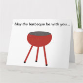 Carte fête des pères Barbeque (Devant)