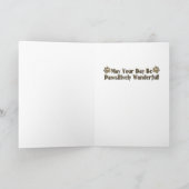 Carte Fête des pères - berger australien - Dustine (Intérieur)